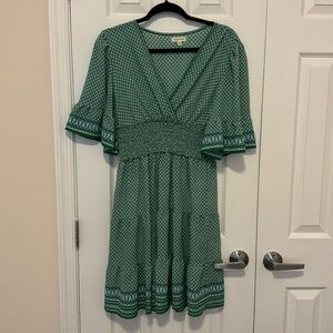 Max Studio Georgette Tiered Dress (M)